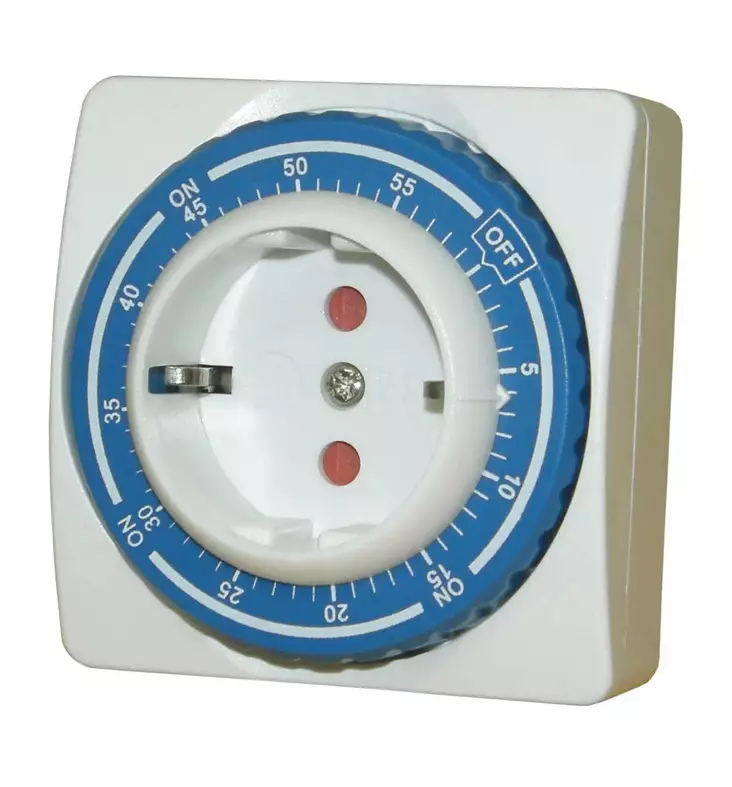 TURVA-AJASTIN 1H Kelloajastin sisäkäyttöön - Pistorasiat, haaroittimet ja kytkimet - 6438140935779 - 1