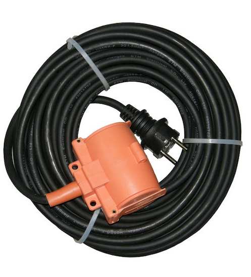 ULKOJATKOHTO 20M 2OS. 3x1,5m2 VSKB - Jatkojohdot, kaapelikelat ja tarvikkeet - 6438140274229 - 2