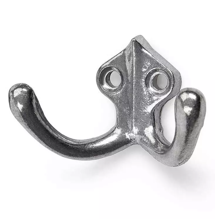 VAATEKOUKKU 142 ALUMIINI 2kpl - Koukut, naulakot ja telineet - 7317900027239 - 1