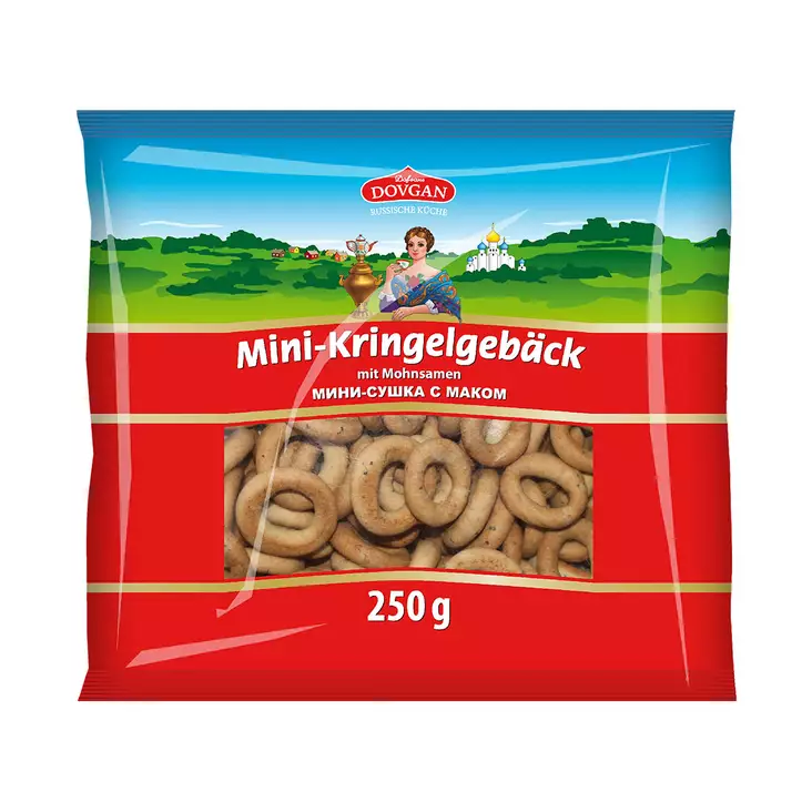 VANILJA MINIRINKELIT 250G - Leivät, keksit ja leivonnaiset - 4032549003309 - 1
