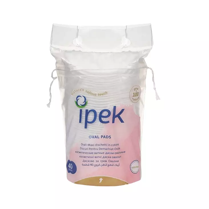 VANULAPPU ISO SOIKEA 40KPL IPEK - Vanupuikot ja vanulaput - 8691275000509 - 1
