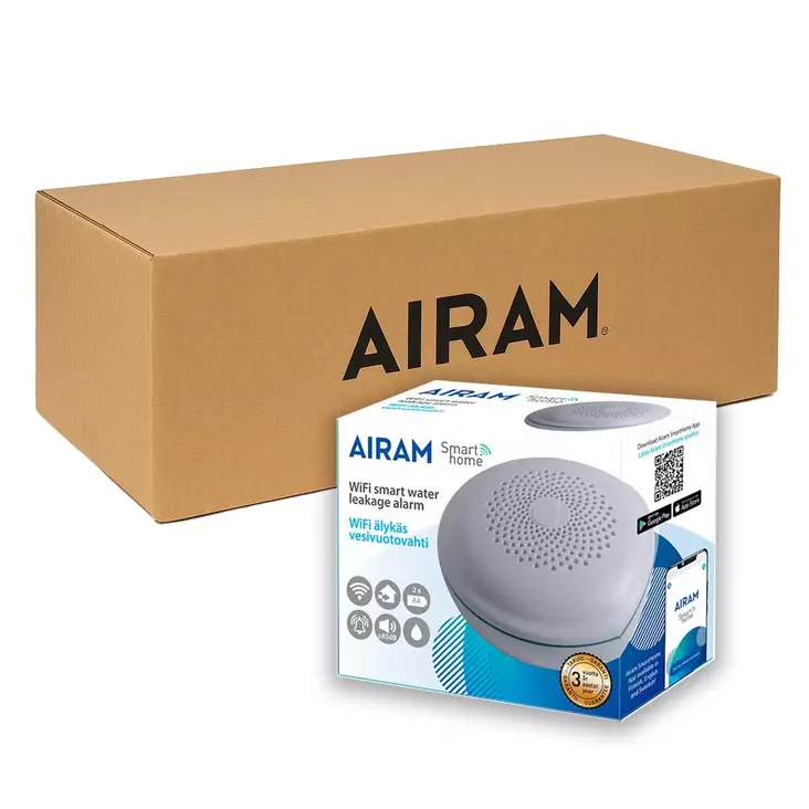 Vesivuotohälytin Airam SmartHome, 40 kpl pakkaus - Vesivuotohälyttimet - 6435200281319 - 1