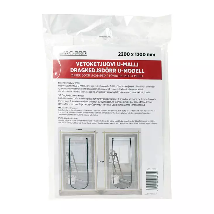 MagPro Vetoketjuovi U-malli - Rakennussiivous ja suojaus - 6418536036679 - 1