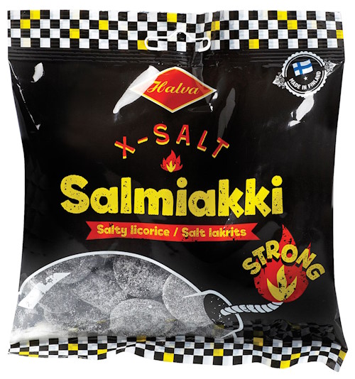 X-Salt Salmiakki 120g - Makeiset ja naposteltavat - 6420900006119 - 1