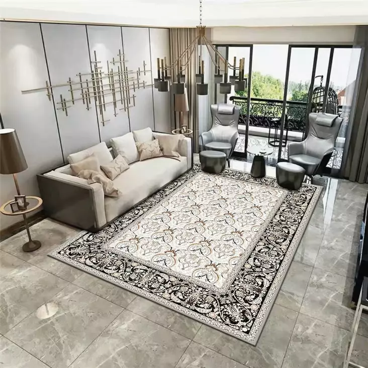 Itämainen matto musta - Lattiamatot - A21MUSTA - 1