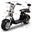 SÄHKÖSKOOTTERI 1000W 2 x 12ah YHZ-14 BLACK Citycoco harley - Sähköskootterit kaksipyöräiset - YHZ14212B - 2