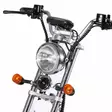 SÄHKÖSKOOTTERI 1000W 2 x 12ah YHZ-14 BLACK Citycoco harley - Sähköskootterit kaksipyöräiset - YHZ14212B - 7