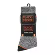 Miesten sukka Black&Decker 3kpl harmaa -  -  - 2