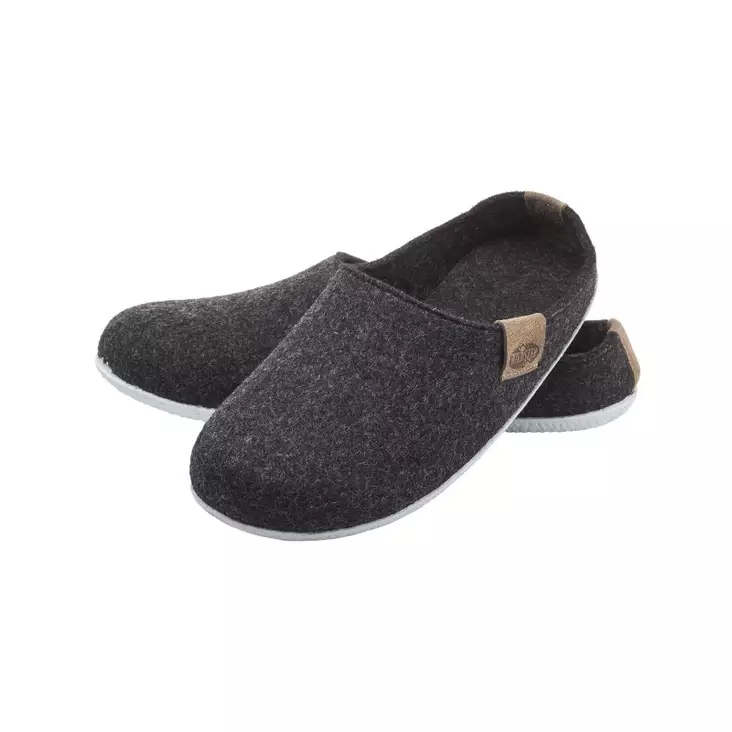 Wildstep WOOLY villatohveli t.harmaa - Aamutossut - WW-TH - 1