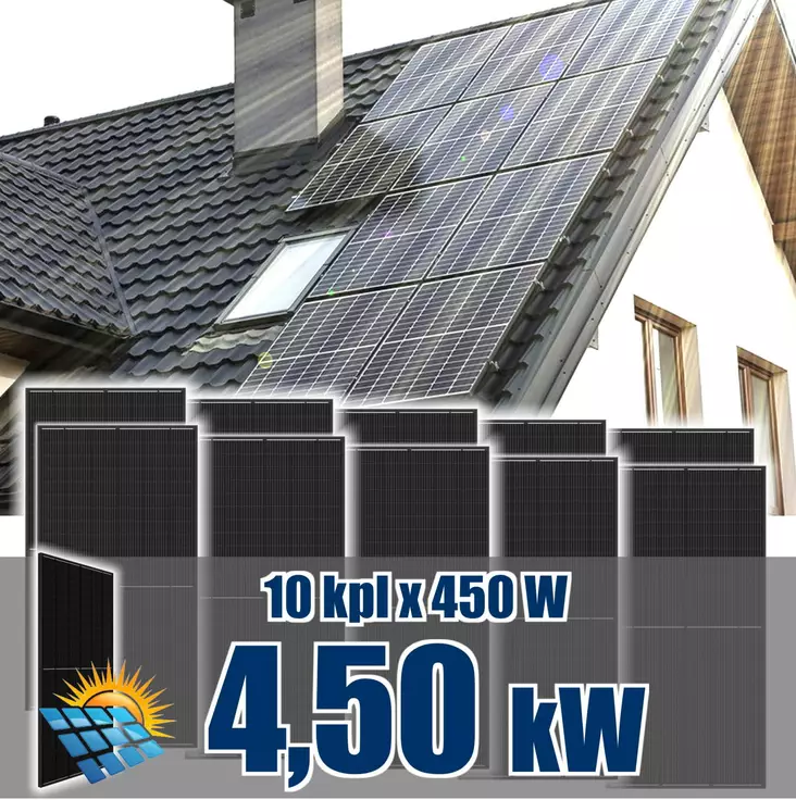 AURINKOPANEELI 450W MONO BLACK - Aurinkopaneelit - 643816811210K - 1