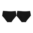 Maxi alushousut 2-pack musta -  -  - 1