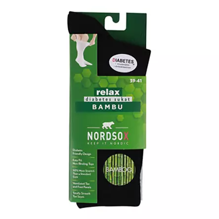 Diapetes sukka bambu paksu - Miesten sukat - ND-B-P - 2