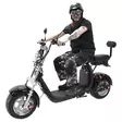 SÄHKÖSKOOTTERI 1000W 1 x 20ah YHZ-14 GREY Citycoco harley 2023 - Sähköskootterit kaksipyöräiset - YHZ14120GR - 6