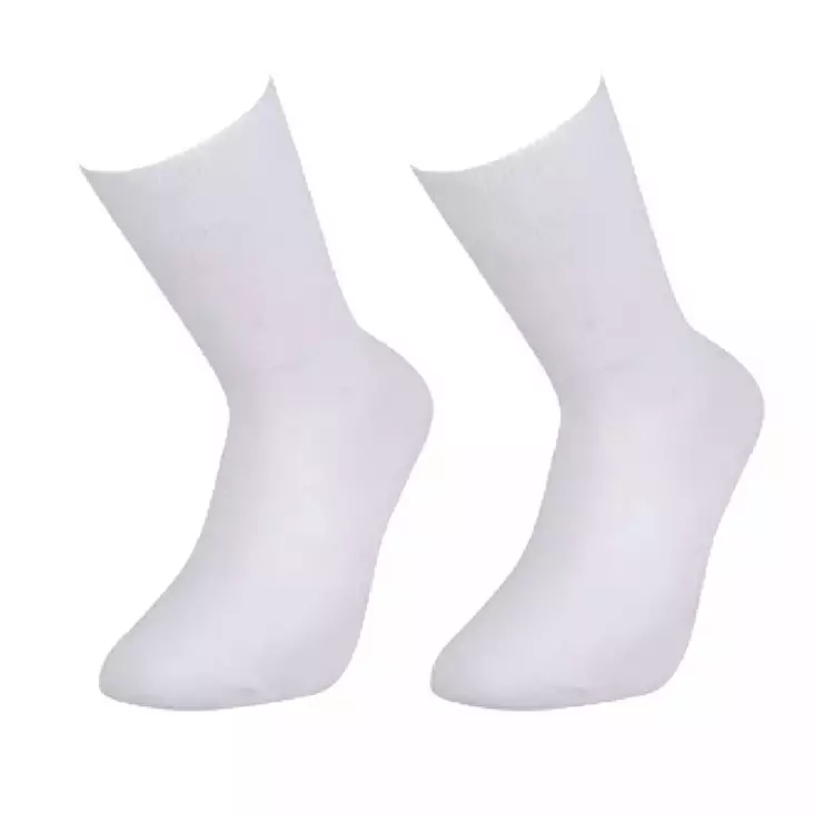 Diabetessukat bambu valkoinen, Nordsox - Naisten sukat ja sukkahousut - ND-B-V - 1