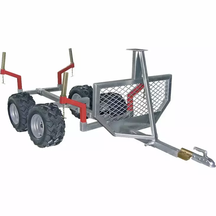 Tukkikärry rankakärry mönkijään kiinnitettävä - Työkoneet ja tarvikkeet - TUKKIKARRY - 1